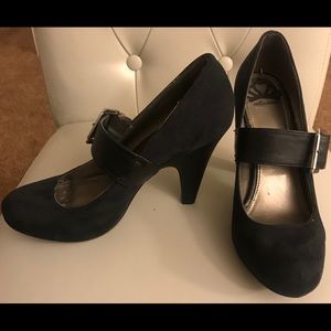 Fergalicious Buckle Heels